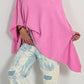 Poncho Modell "Joelle" - candy