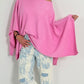 Poncho Modell "Joelle" - candy