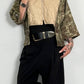 Jacket with 3/4 sleeves "Peyton" - beige-camouflage