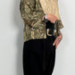 Jacket with 3/4 sleeves "Peyton" - beige-camouflage