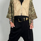 Jacket with 3/4 sleeves "Peyton" - beige-camouflage