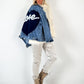 Spijkerjasje model "Stay Love" - denim