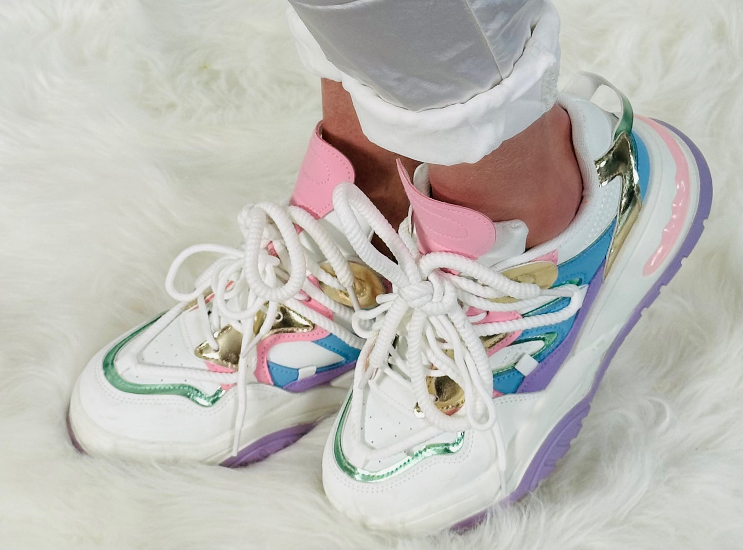 Sneakers "Paola" - multicolored