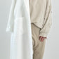 Oversized shirt met grote opgenaaide patches op de armen model "Amanda" - beige