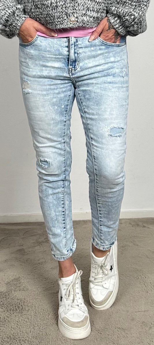 Jeans Hose "Momo" - denim