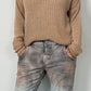 Jeansbroek "Chrissy" - denim-taupe