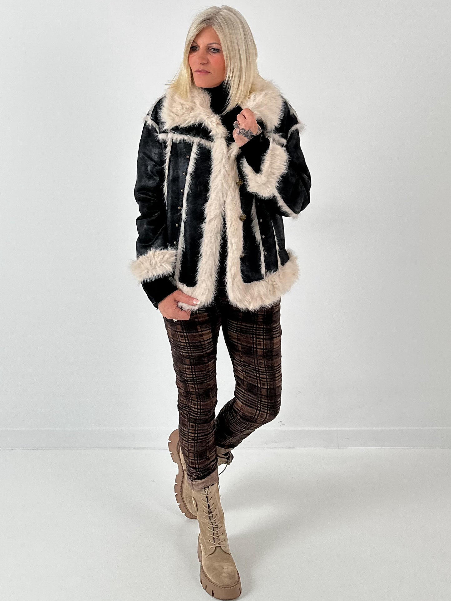 Jas model "Novara" - zwart