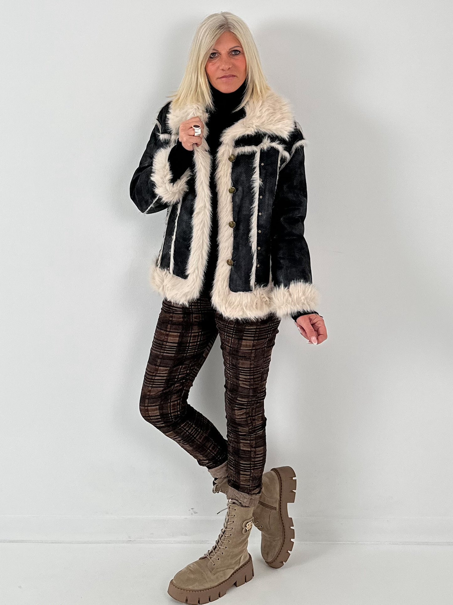 Jas model "Novara" - zwart