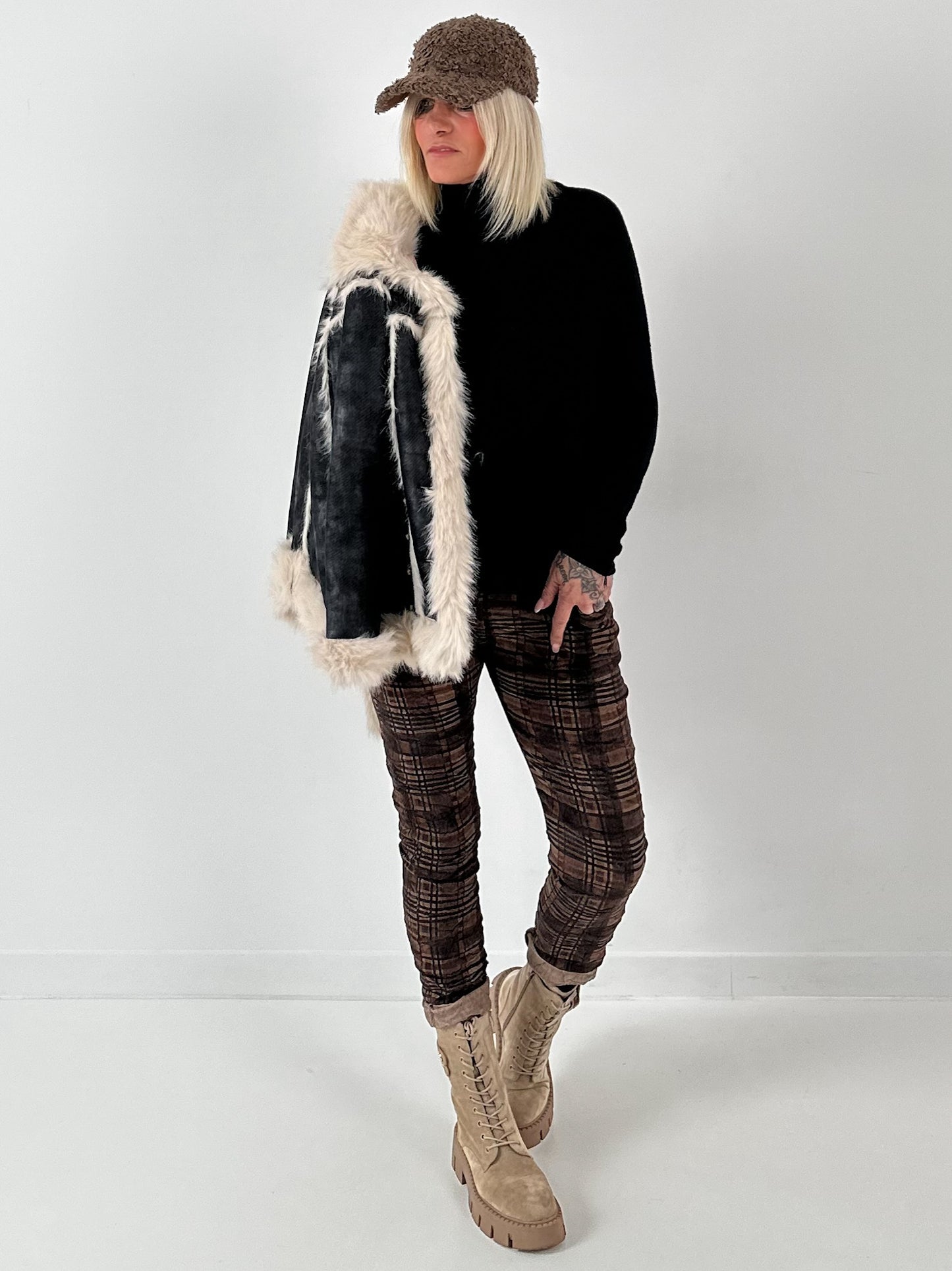 Jas model "Novara" - zwart