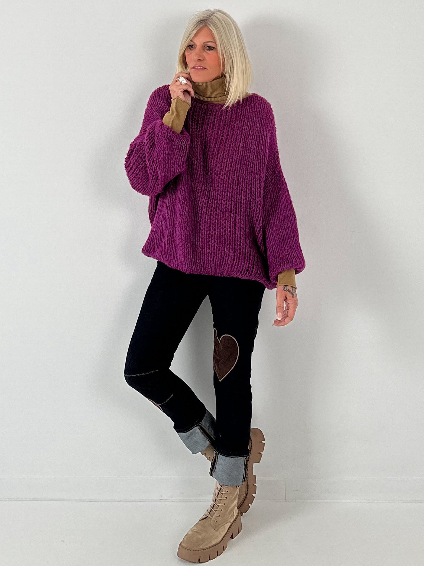 Trui model "Feeling" - paars