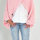 Poncho/plaid model "Mona" - babyroze