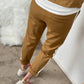 Chino Hose "Diana" - camel-weiss