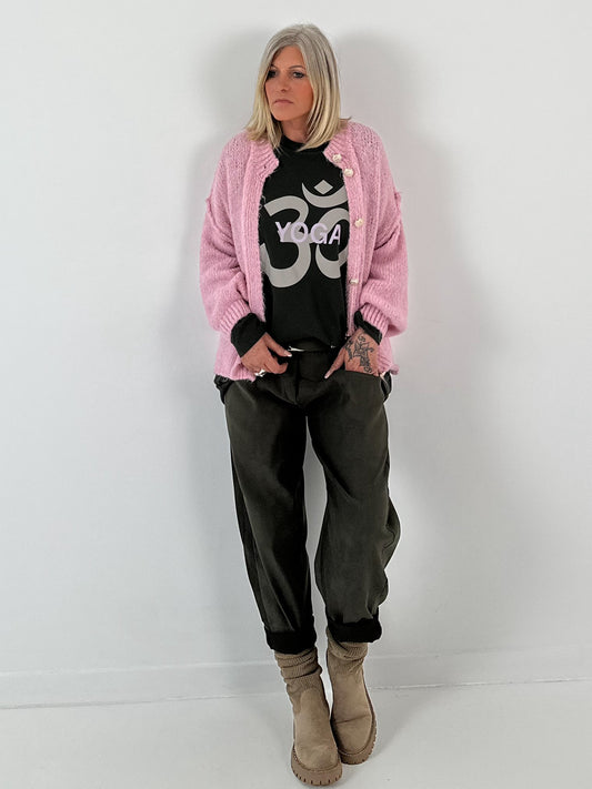 Tweede keus vest, model "Chill Cardigan" - roze