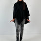 Poncho/Throw model "The Poncho" - black