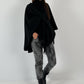 Poncho/Throw model "The Poncho" - black