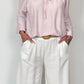 Marlene trousers with belt "Chiara" - white