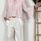 Marlene trousers with belt "Chiara" - white