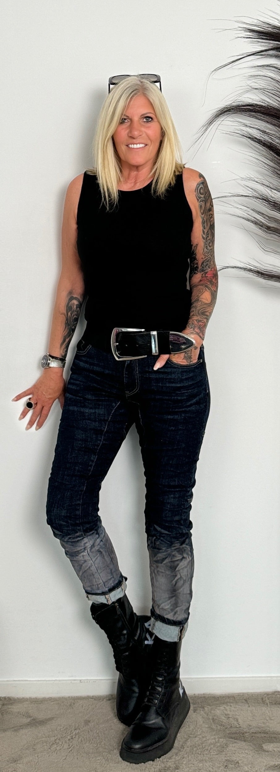 Jeansbroek "Rica" - denim