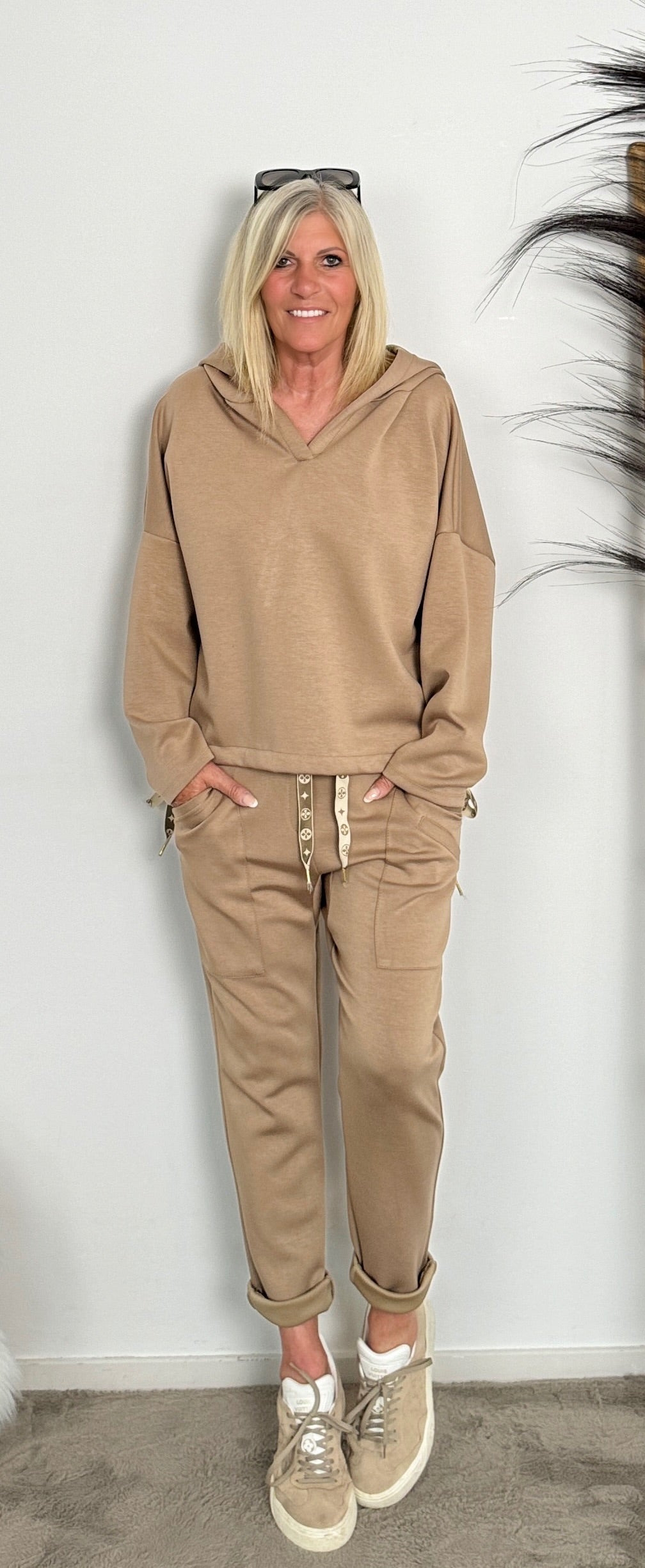 Hoodie "Lucy" - taupe