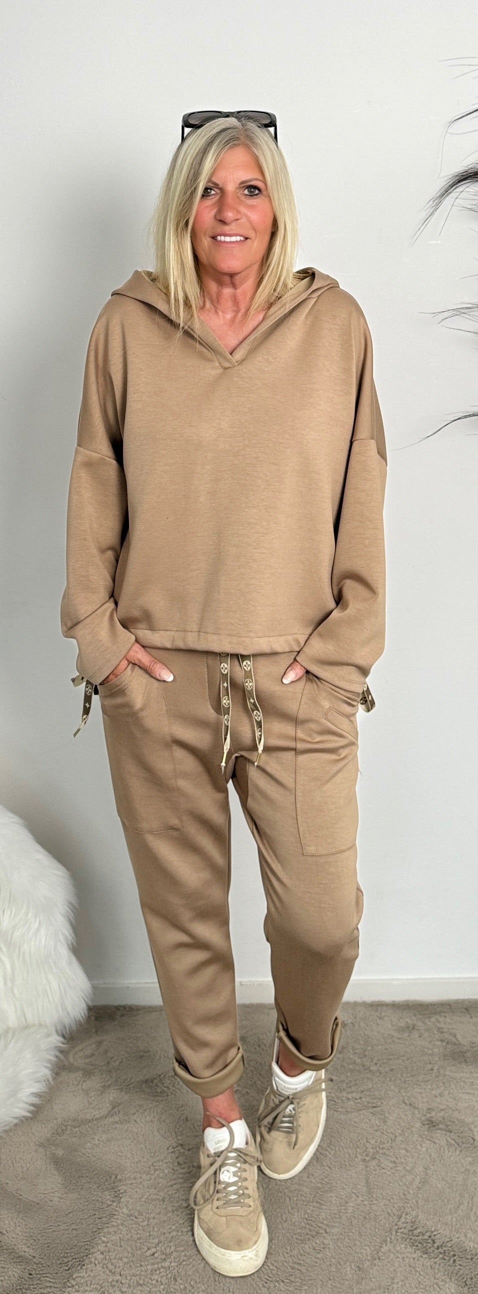 Hoodie "Lucy" - taupe