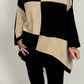 Pullover "Ginger" - schwarz-beige