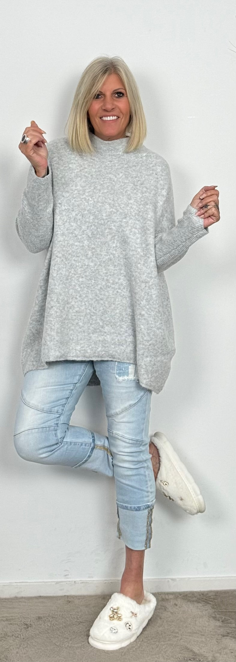 Sweater "Rachel" - grey