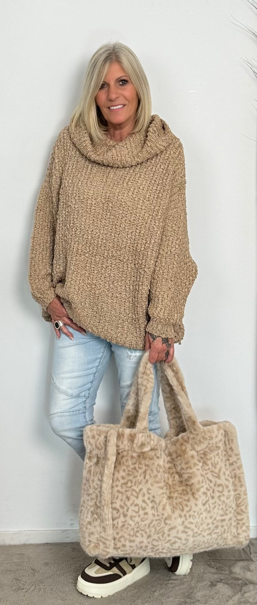 Pullover "Jule" - camel