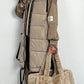 Gewatteerd vest "My Way" - beige