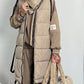 Gewatteerd vest "My Way" - beige