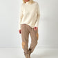 Pants model “Furry Patch” - taupe
