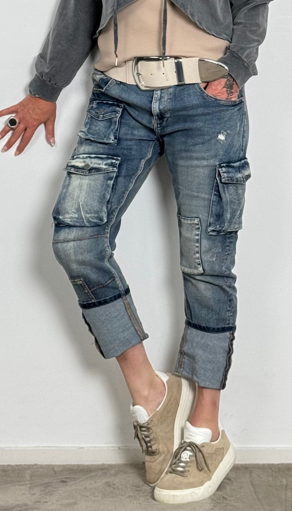 Jeans Hose "Sally" - denim