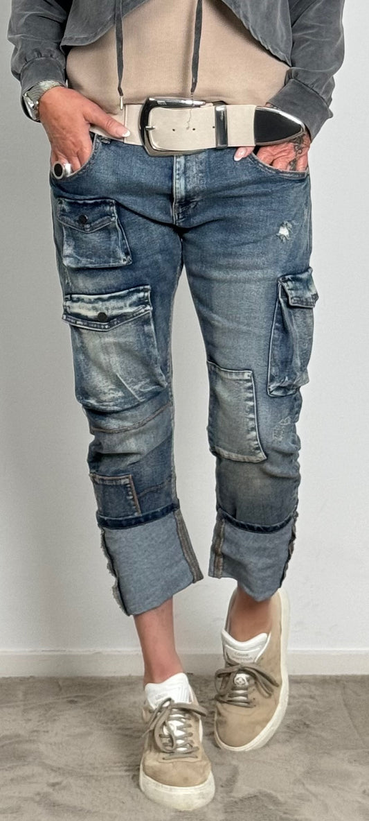 Jeans Hose "Sally" - denim