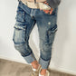 Jeans pants "Sally" - denim