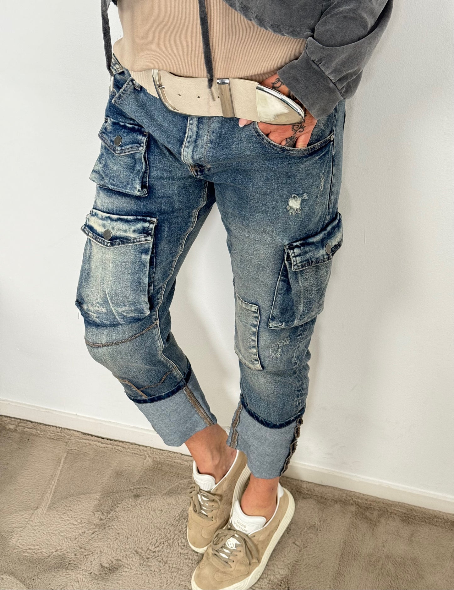 Jeans pants "Sally" - denim