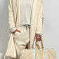 Sweatshirt Mantel "Miranda" - beige