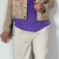 Crop Strickjacke "Santana" - beige