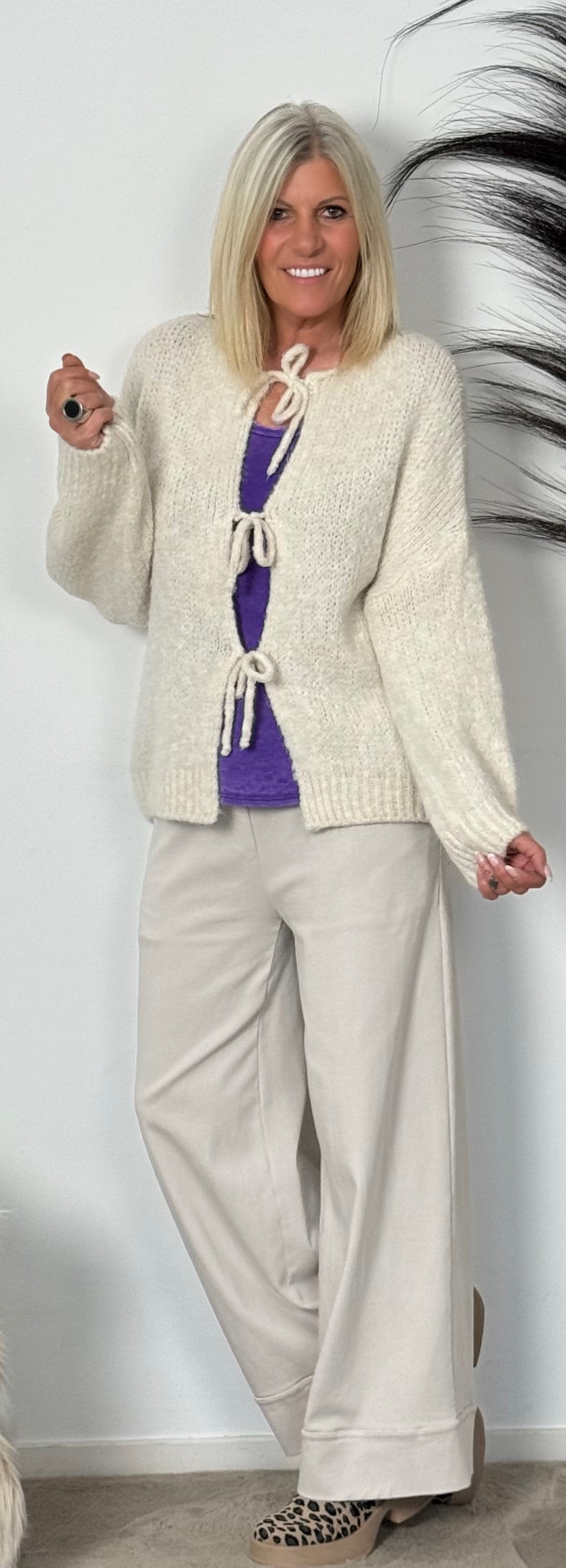 Cardigan "Cozy" - cream