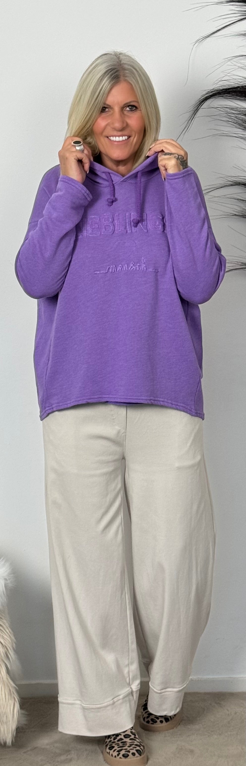 Hoodie "Favorite Person" - purple