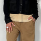 Crop cardigan "Santana" - black