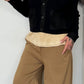 Crop Strickjacke "Santana" - schwarz