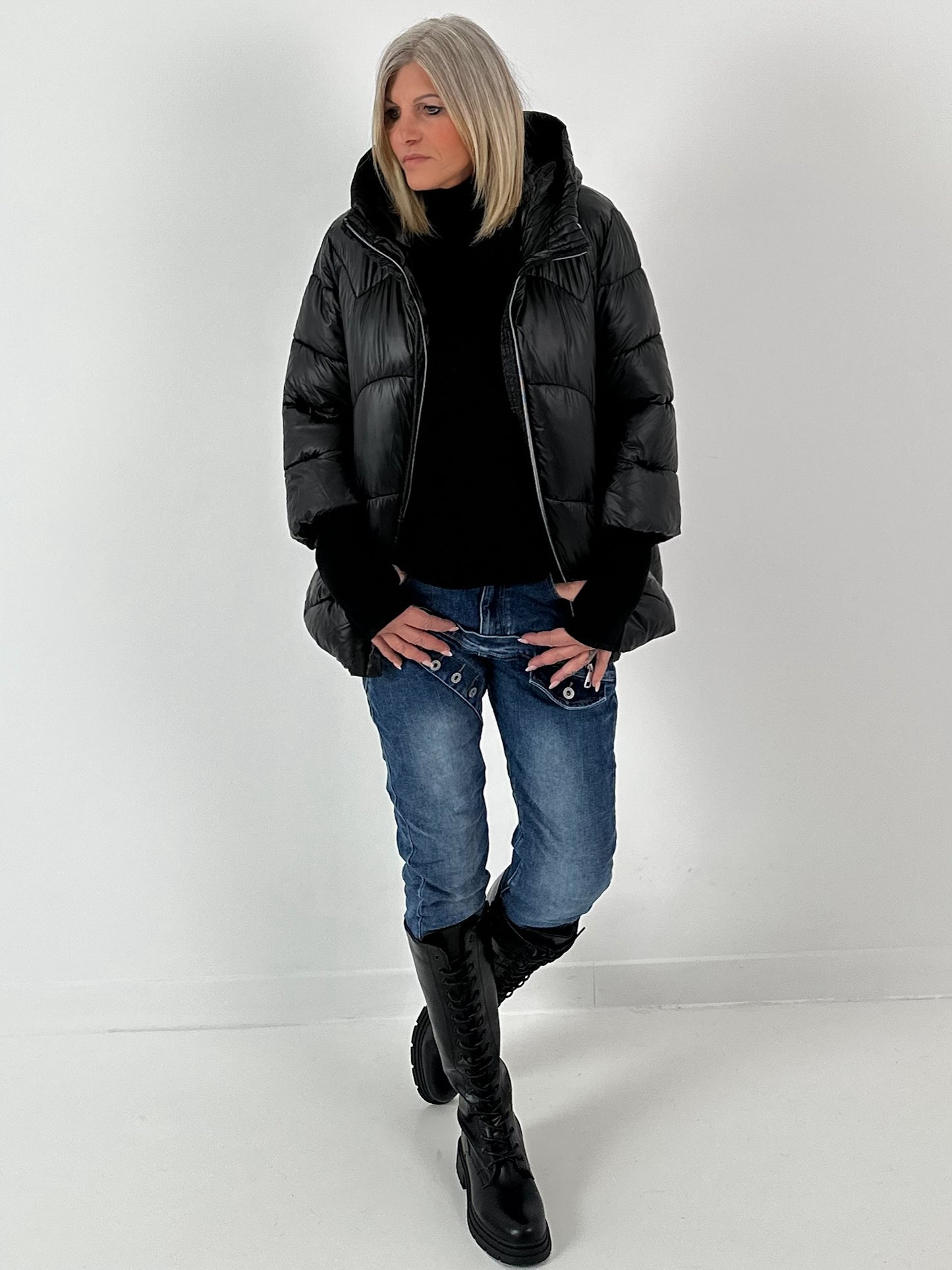 Jas model "Night Shift" - zwart