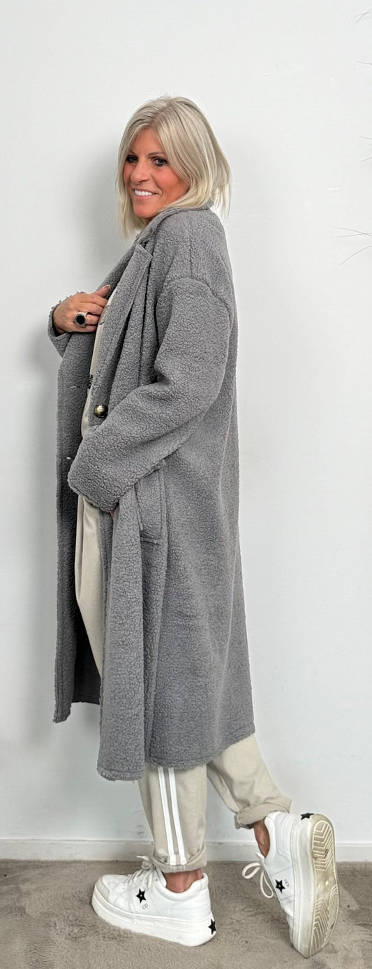 Coat "Feel Good" - grey