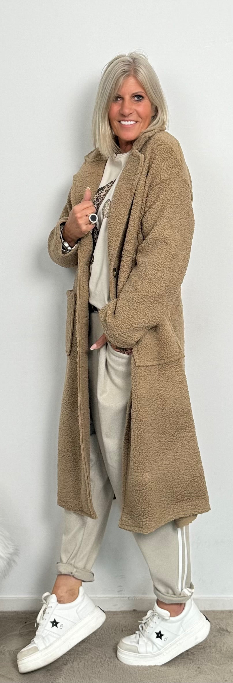 Coat "Feel Good" - beige