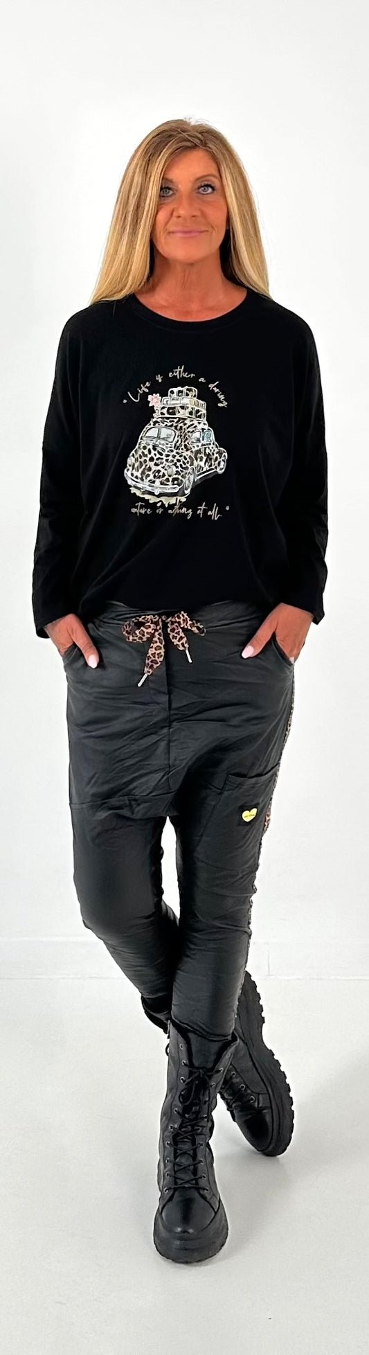 Shirt model "Wild Ride" - black