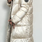 Quilted coat "Infinity" - beige