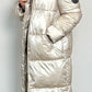 Quilted coat "Infinity" - beige