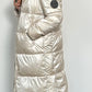 Quilted coat "Infinity" - beige