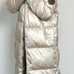 Quilted coat "Infinity" - beige