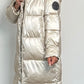 Quilted coat "Infinity" - beige