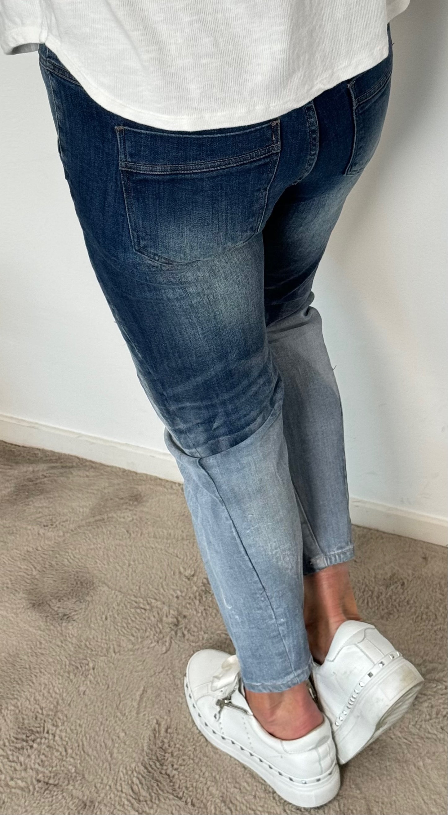 Jeansbroek "Peace" - denim